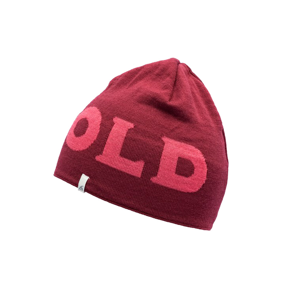 Devold Logo Merino Adult Beanie  Beetroot One Size