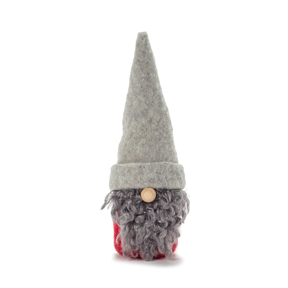 Abbott Medium Gnome Grey Red One Size