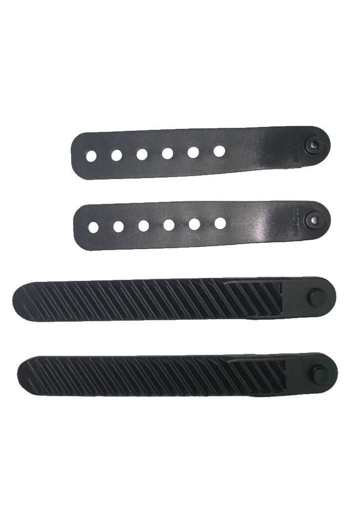 Burton Double Take Toe Tongue And Slider Replacement Set Black