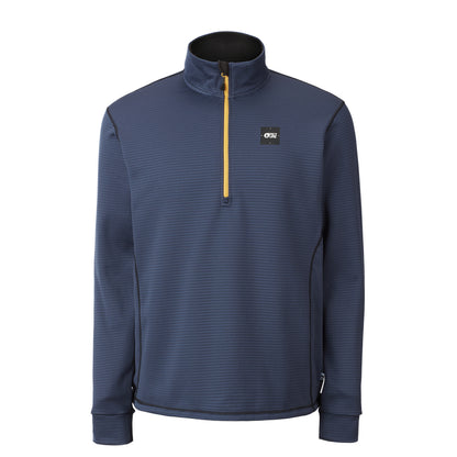 Picture Bake Mens Grid Fleece 1-4 Zip 2022