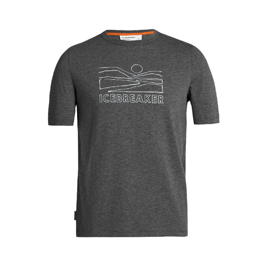 Icebreaker Central Sunset Mens SS Tee