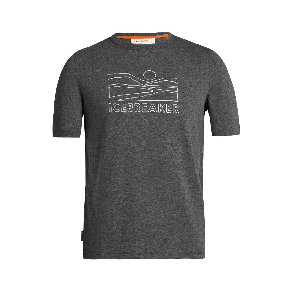 Icebreaker Central Sunset Mens SS Tee