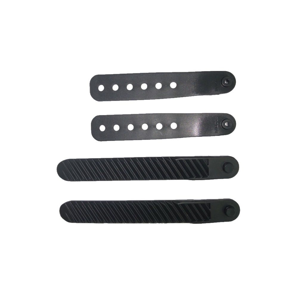 Burton Double Take Toe Tongue And Slider Replacement Set Black