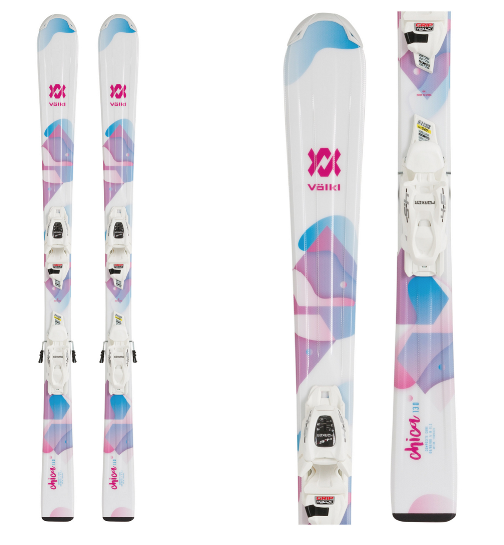 Volkl Chica 130-140 Ski +vMotion Bindings 2020