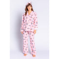 PJ Salvage Sloths Womens Flannel PJ Set 2022