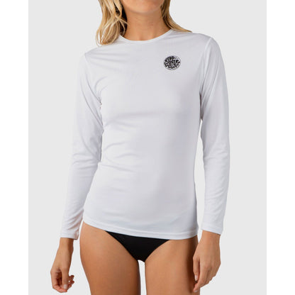 Rip Curl Whitewash Loose Fit Womens Long Sleeve UV Top 2021