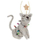 Abbott Sitting Cat w/Lights Ornament