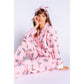 PJ Salvage Sloths Womens Flannel PJ Set 2022