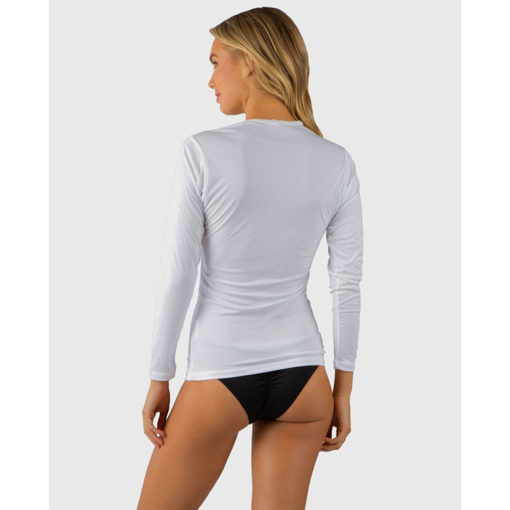 Rip Curl Whitewash Loose Fit Womens Long Sleeve UV Top 2021