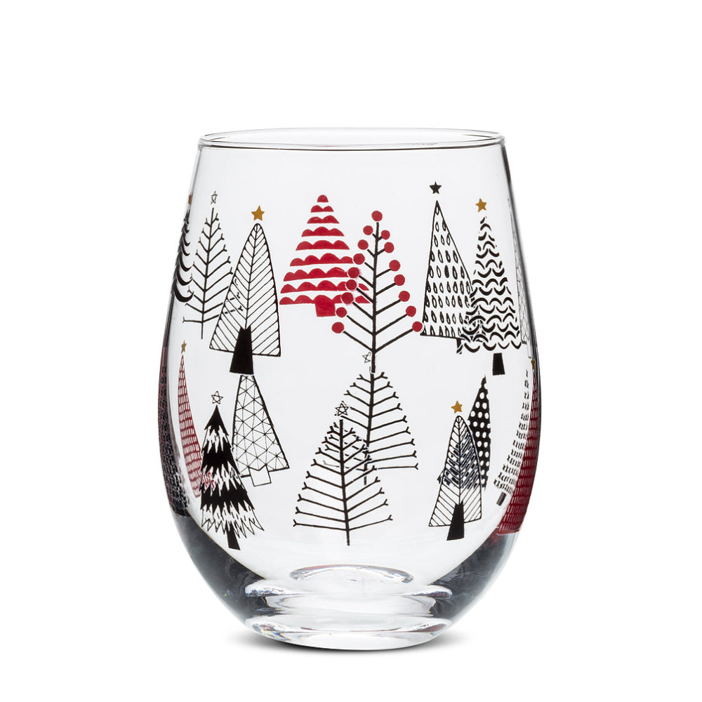 Abbott Modern Trees Stemless Goblet