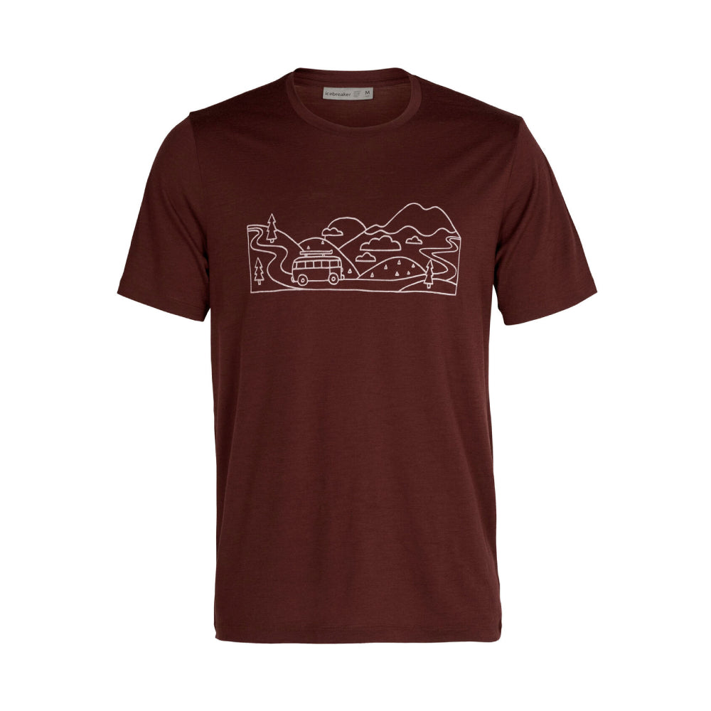 Icebreaker Tech Lite II Combi Ski Trip Mens SS Tee