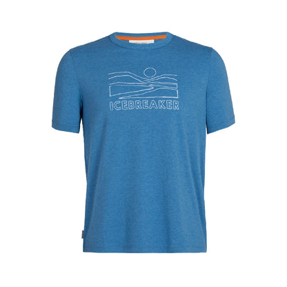 Icebreaker Central Sunset Mens SS Tee