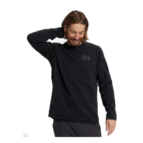 Burton AK Baker Mens Power Stretch Fleece Crewneck 2023 – The