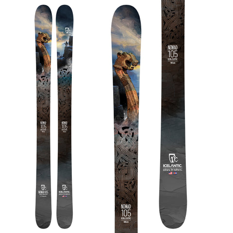 Icelantic Nomad 105 スキー 168cm 2223_Nomad105_WEB_wAwards_dcd1