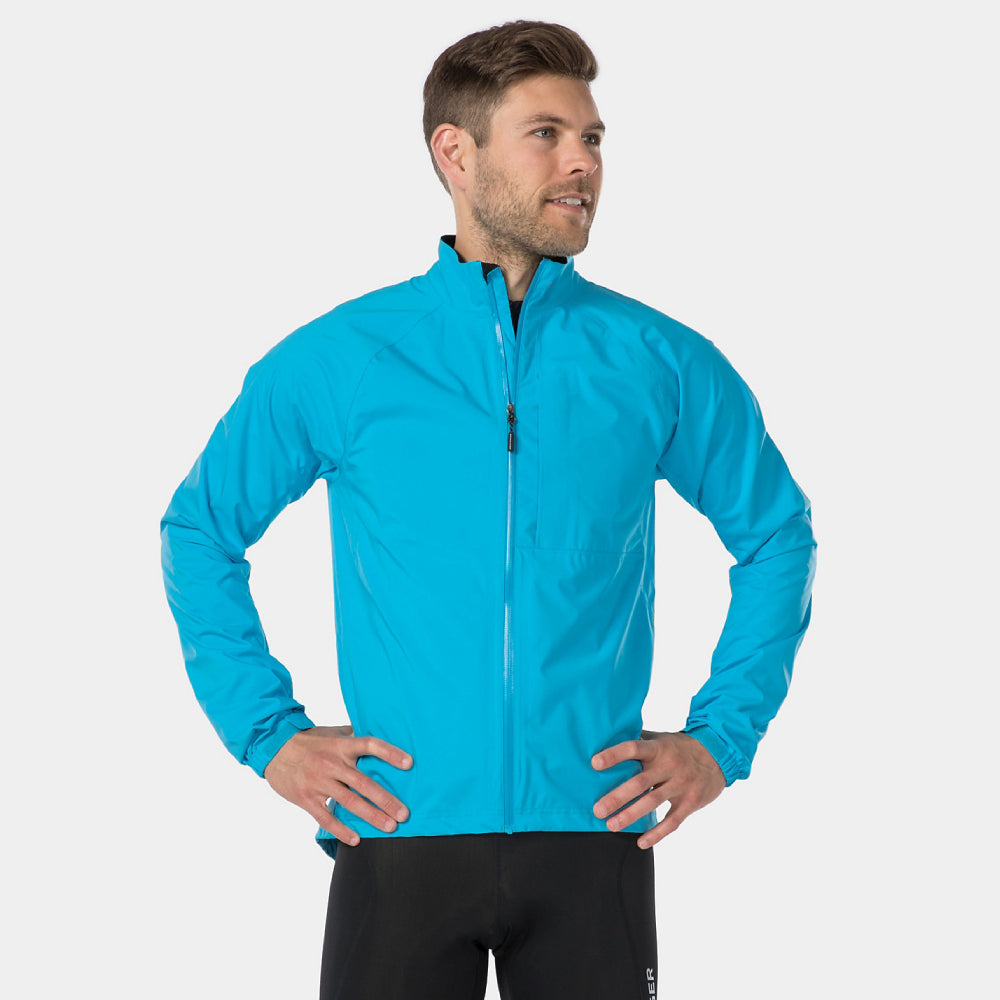 Bontrager Circuit Stormshell Mens Cycling Jacket Light Blue XL