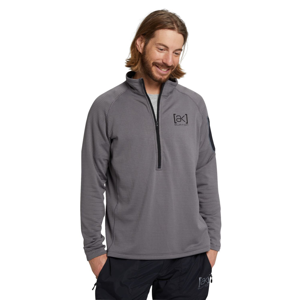 Burton AK Helium Mens Half Zip Fleece 2022