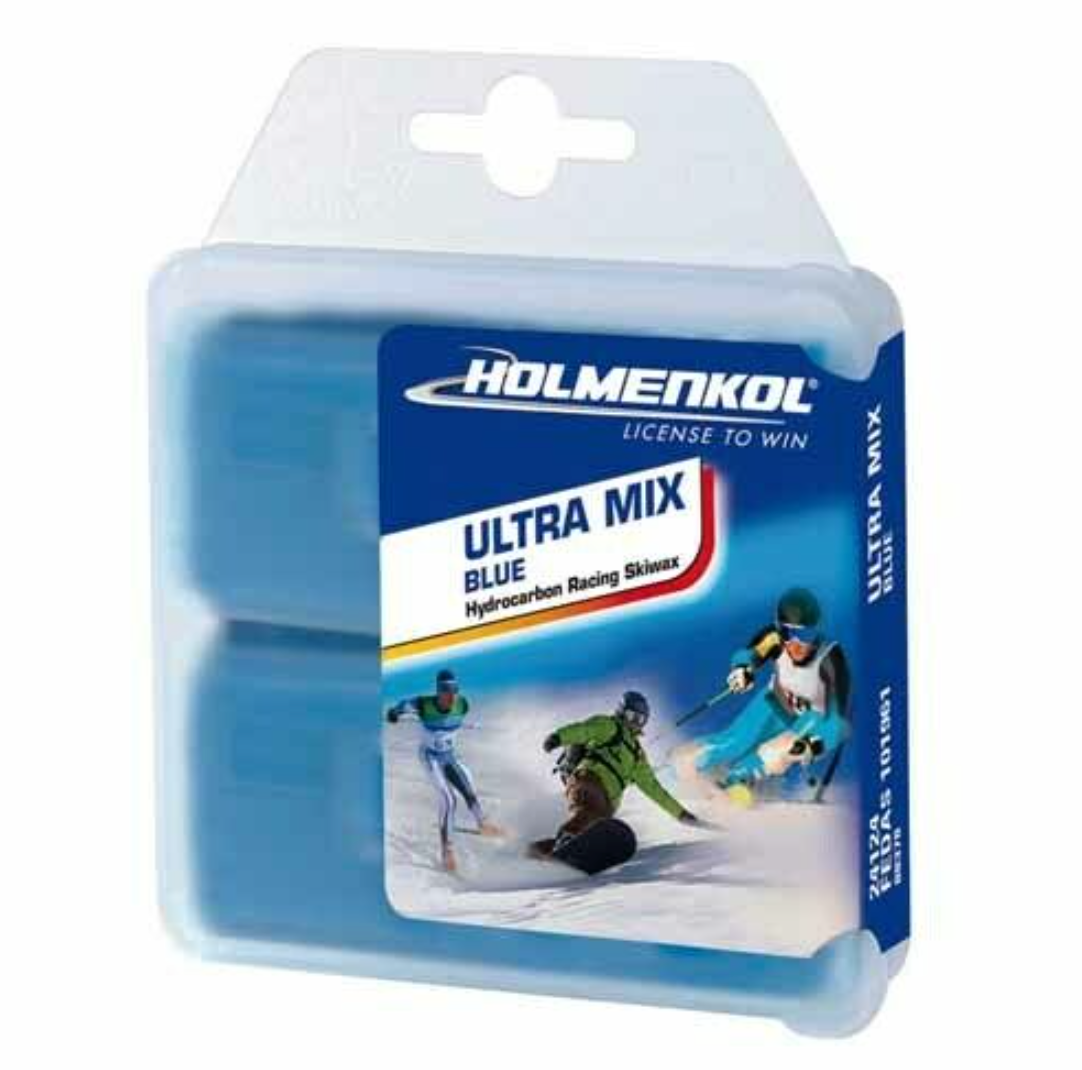 Holmenkol Ultra Mix Wax Blue 2x35g