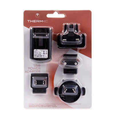 Therm-ic USB Power Adapter For Socks & Gloves Black