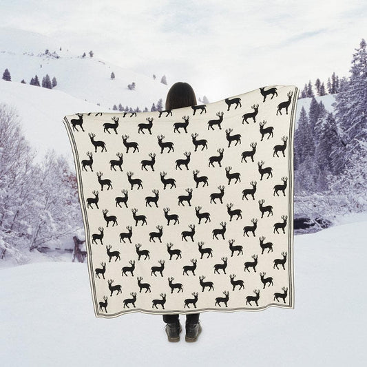 Abbott Reindeer Throw 2021