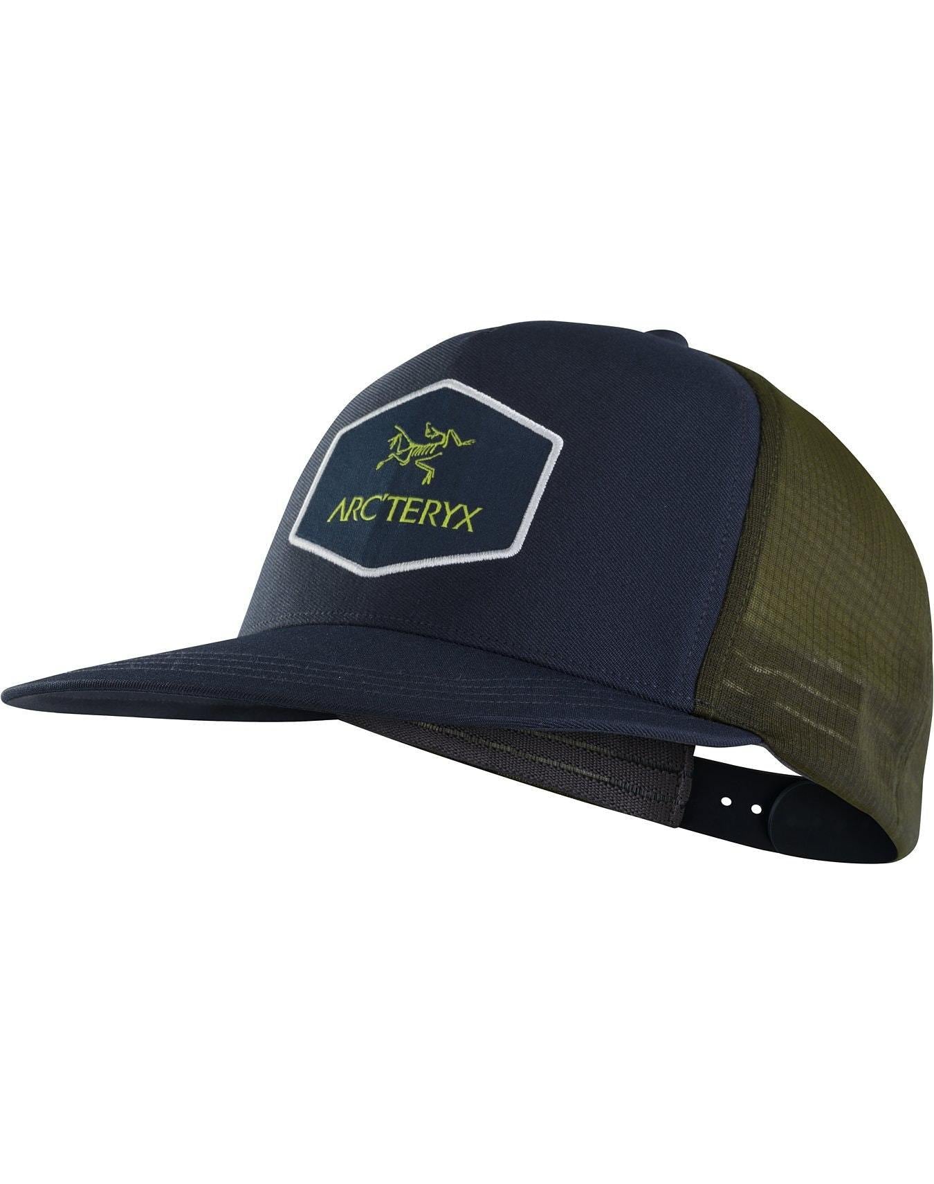 Arcteryx patch trucker hat hotsell