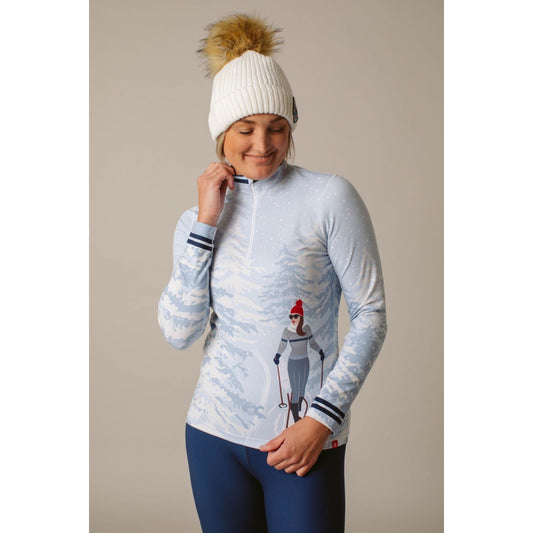 Krimson Klover Winter Wonderland Womens Zip Turtleneck 2022