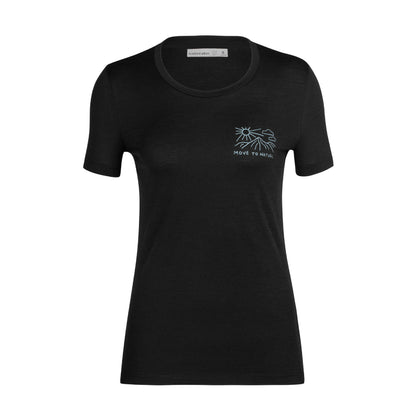 Icebreaker Tech Lite II Mountain Lake Womens Tee