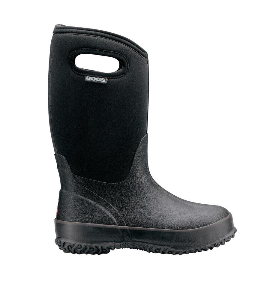 Bogs Classic Black with Handles Junior Boot 2018