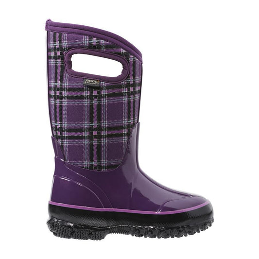 Bogs Classic Winter Plaid Junior Boots 2016