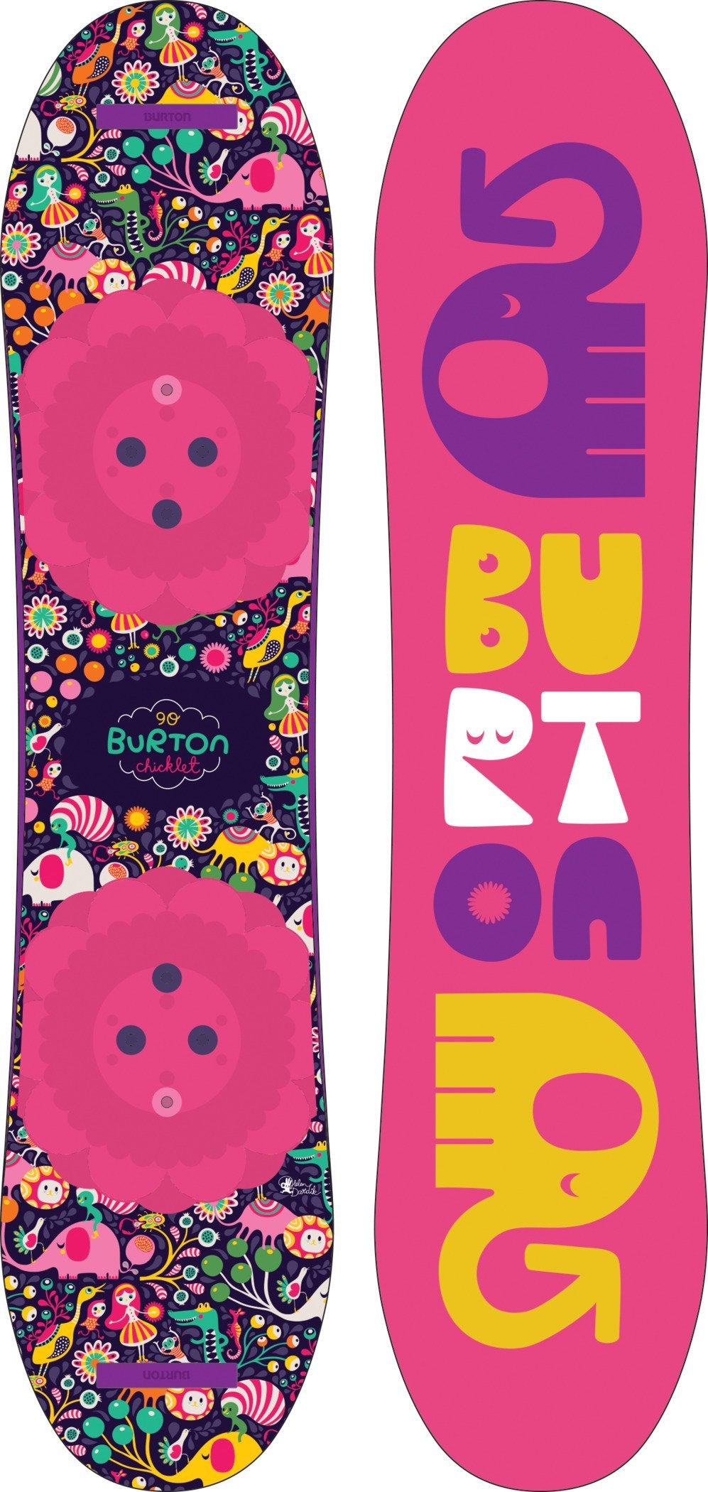 Burton❤︎キッズ❤︎Chicklet 2011❤︎スノーボード100cm Burton❤︎キッズ❤︎Chicklet 2011❤︎スノーボード100cm Burton Kids