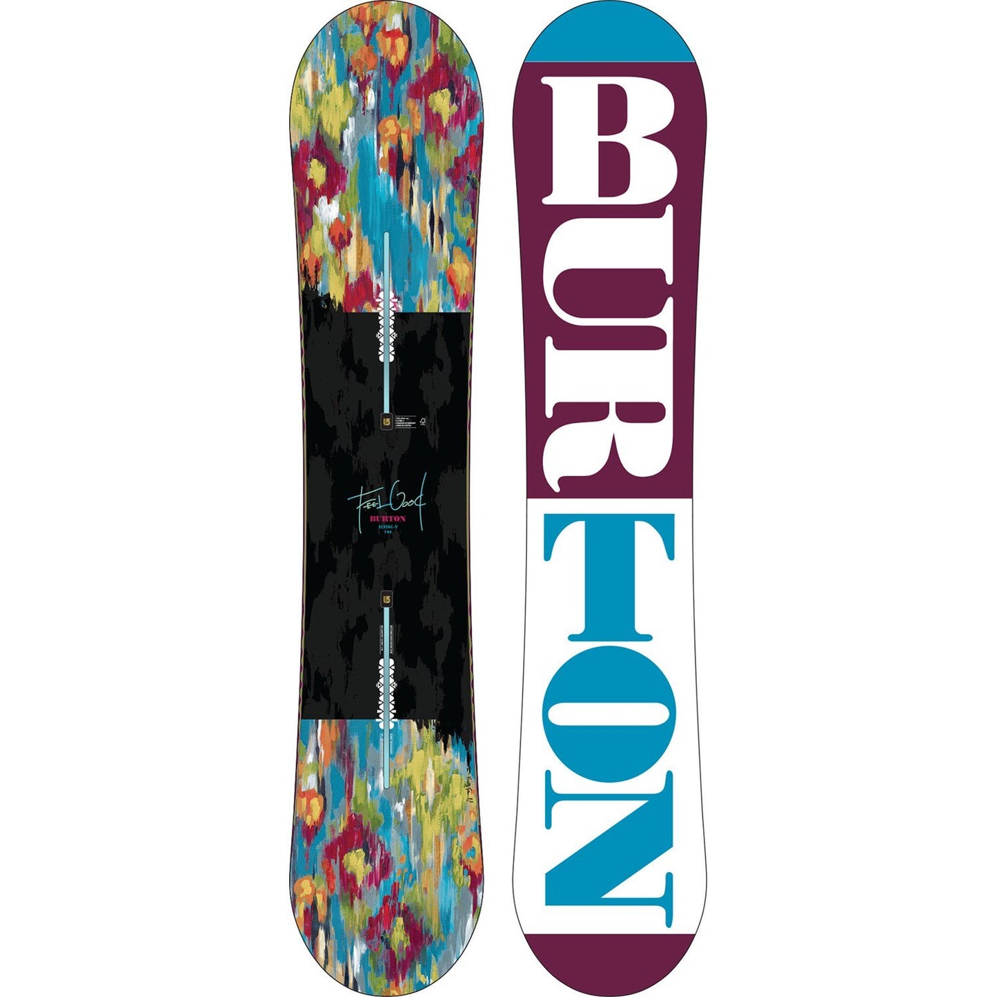 burton flying v snowboard womens 155 Women's Feelgood Winter 2026 to progressing riders who are comfortable on the blue squares Burton Feelgood Flying V Ladies