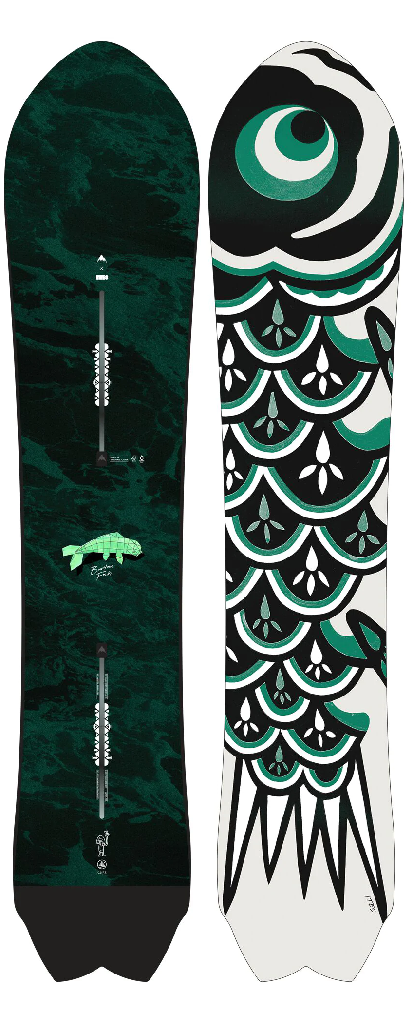 Burton Fish 3D Snowboard 2020