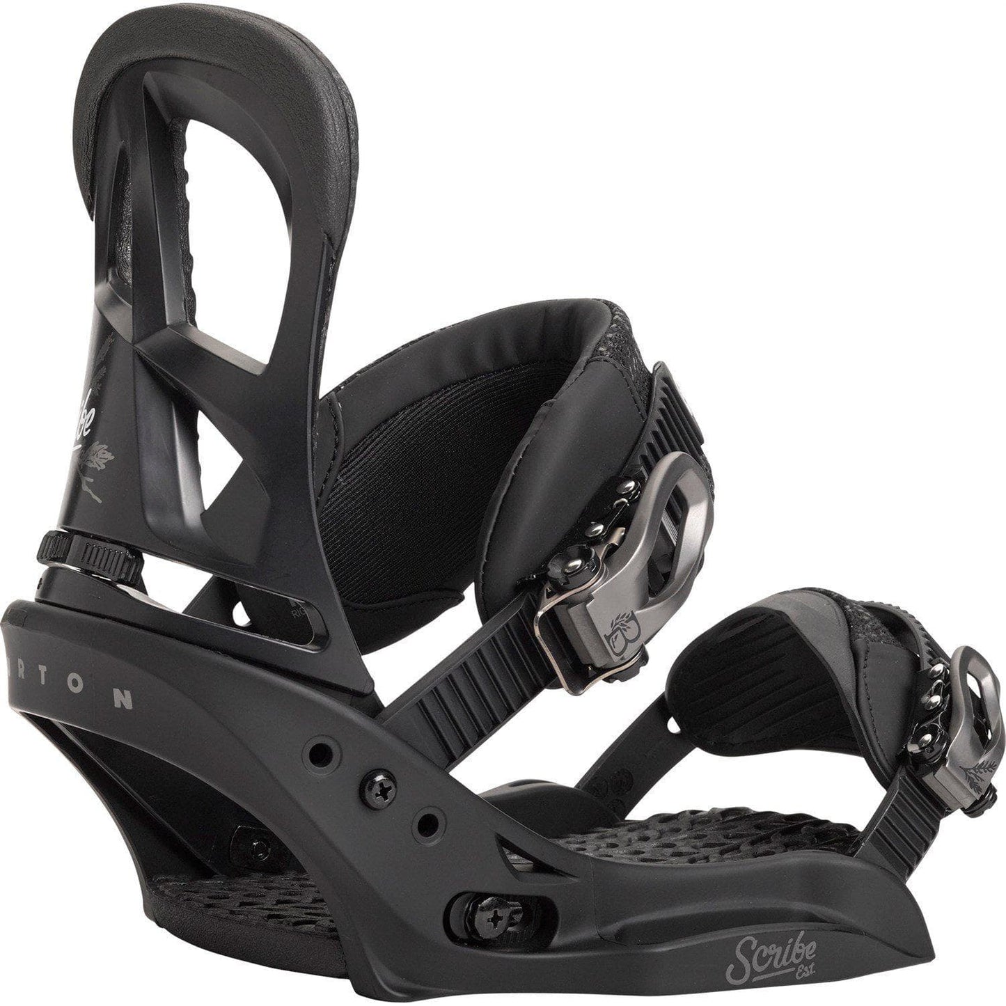 Burton Scribe Women's Snowboard Binding 2015 Black L – The Last Lift Burton Scribe Women's Snowboard Binding 2015 Black L – The Last Lift