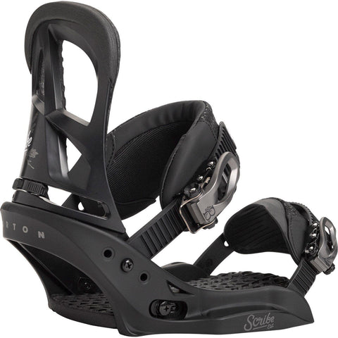 Burton Scribe Women's Snowboard Binding 2015 Black L – The Last Lift