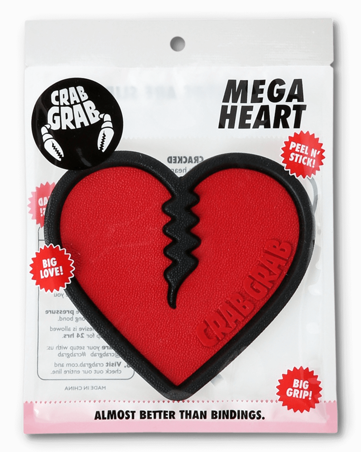 Crab Grab Mega Heart Stomp Pads