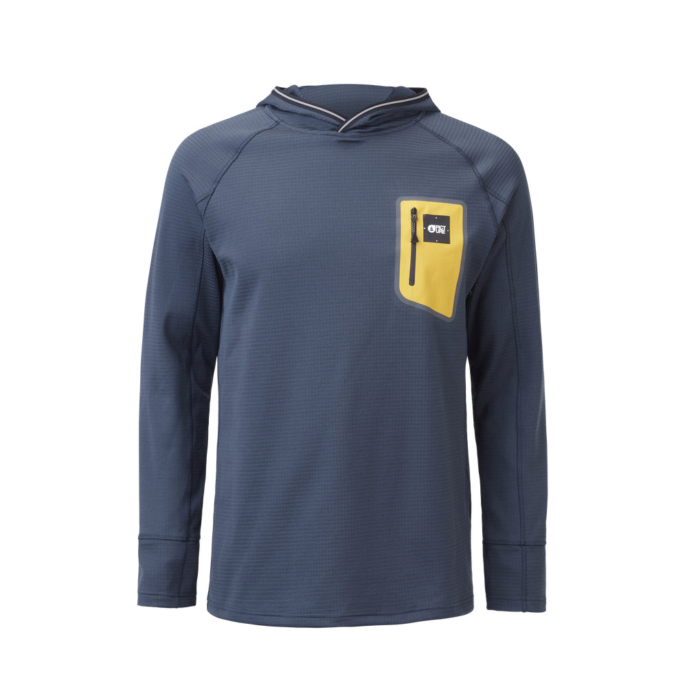 Picture Bake Mens Grid Fleece Hoodie 2022