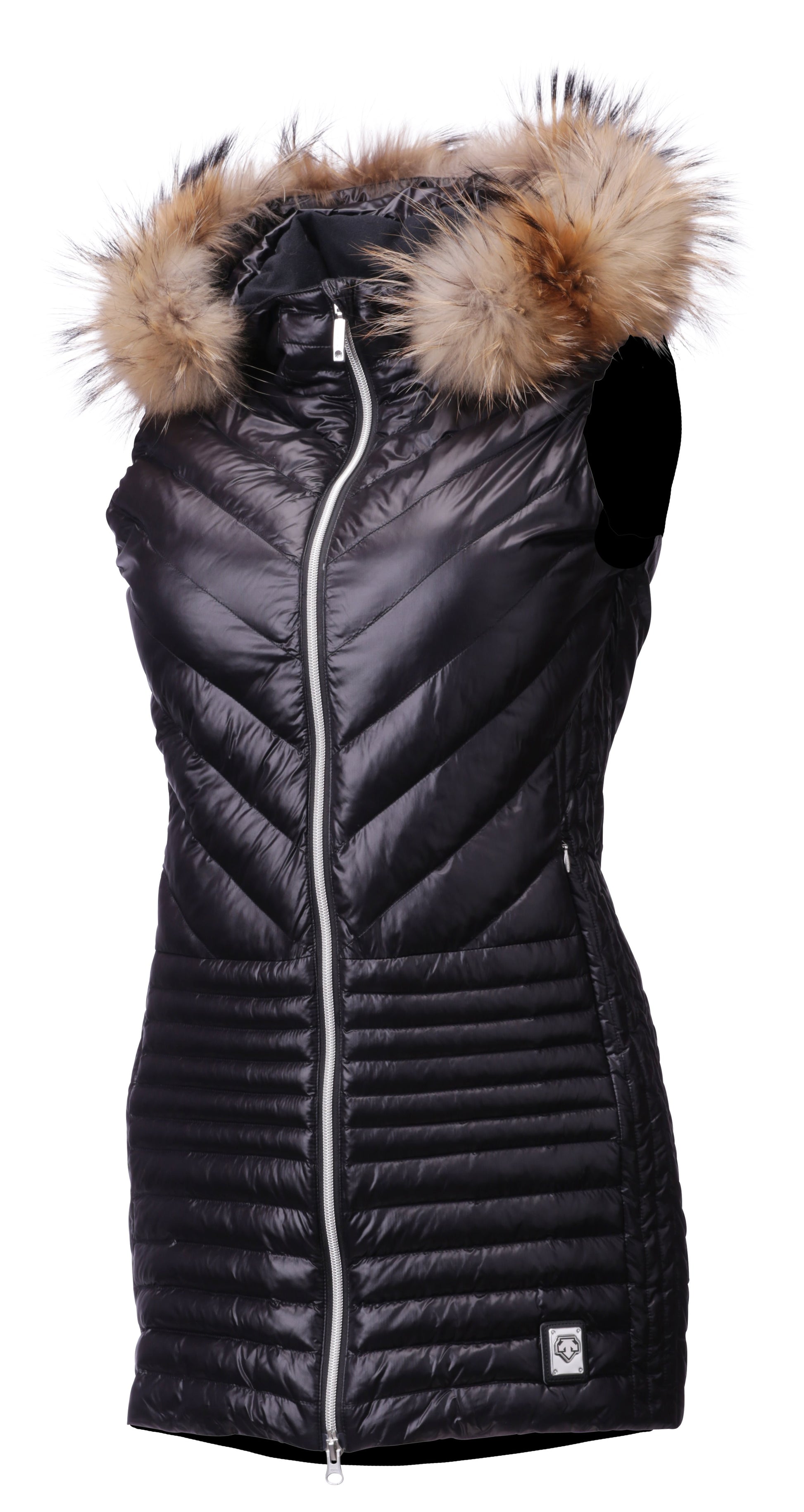 Descente Harper Ladies Vest (Real Fur) 2020