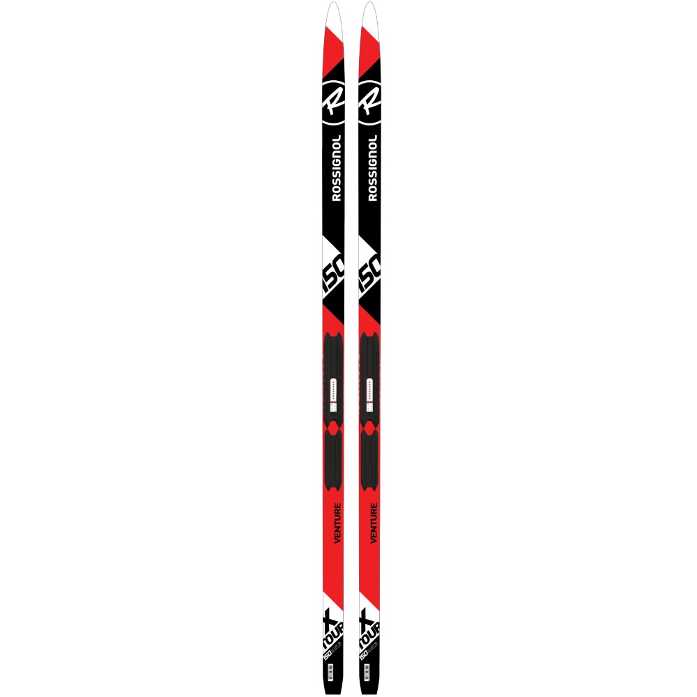 Rossignol XT-VENT Junior Waxless Nordic Ski + Tour Jr Step-In Binding