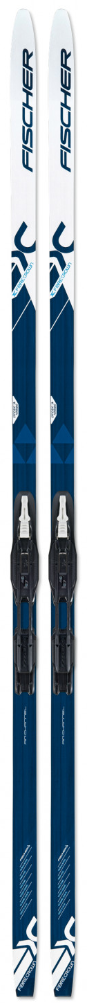 Fischer Fibre Crown EF Nordic Skis with Step-In IFP Bindings