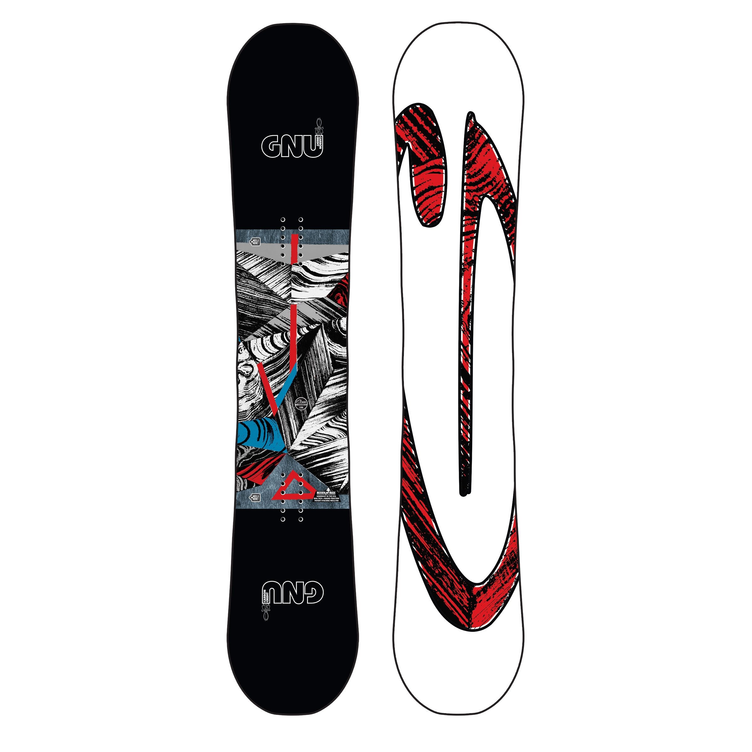 GNU Carbon Credit ASYM BTX Snowboard 2020 – The Last Lift