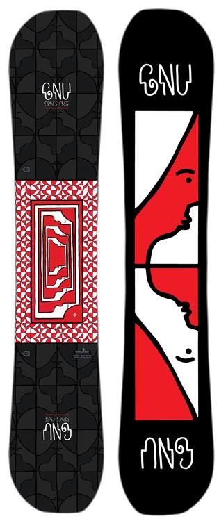 グヌー ヘッドスペース ベントメタル スノーボード フォレストベイリー