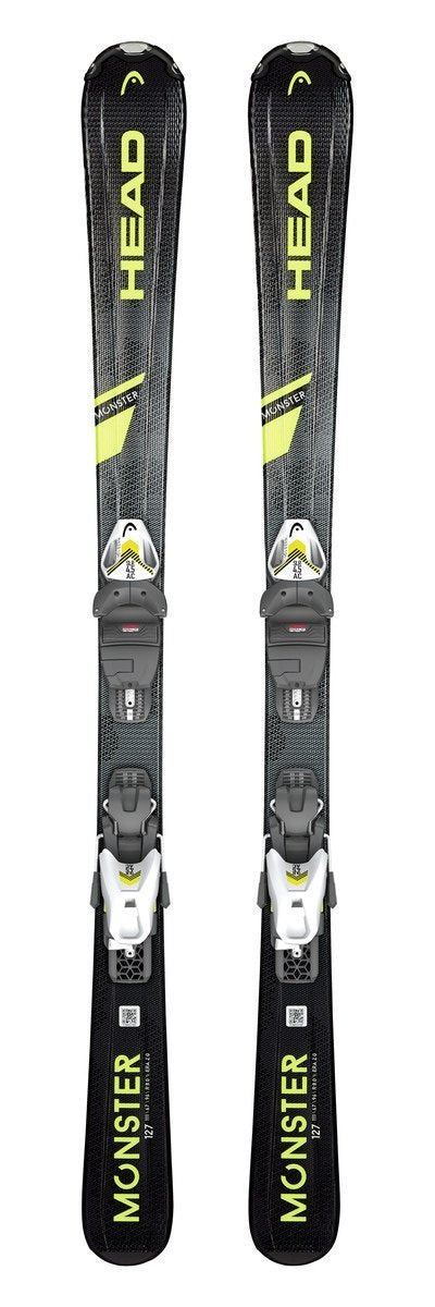 Head Monster SLR II Pro Jr Ski + 4.5 GW AC Binding