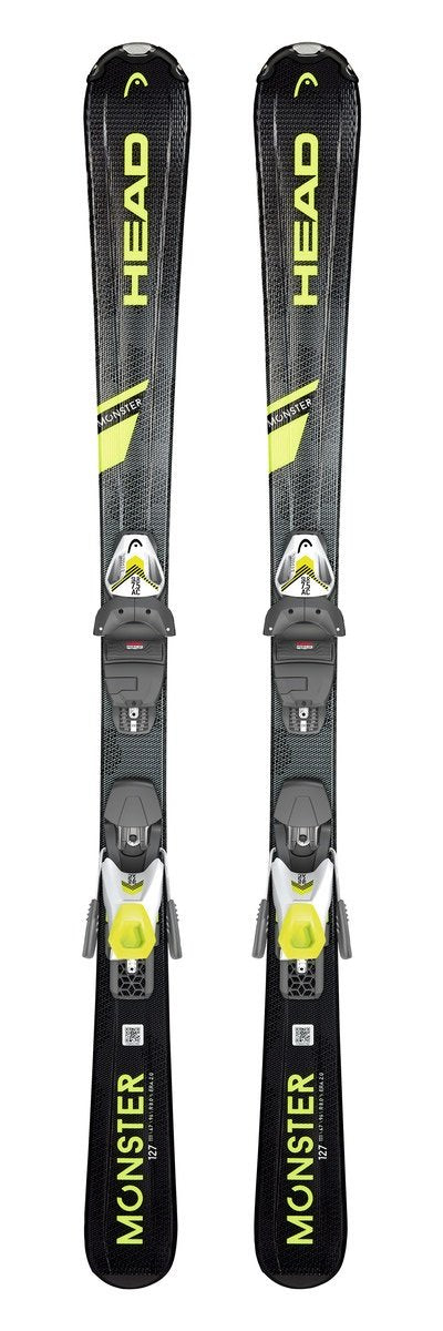 Head Monster SLR Pro Junior Skis with SLR 7.5 AC Bindings 2020