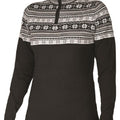Hot Chillys Sweater Knit Ladies Zip-T 2020