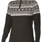 Hot Chillys Sweater Knit Ladies Zip-T 2020