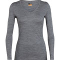 Icebreaker 200 Oasis Ladies LS V-neck 2020