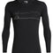 Icebreaker 200 Oasis Mens LS Crewe Single Line 2020