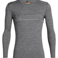 Icebreaker 200 Oasis Mens LS Crewe Single Line 2020