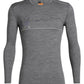 Icebreaker 200 Oasis Mens LS Crewe Single Line 2020