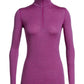 Icebreaker 200 Oasis Sky Paths Ladies LS Half Zip 2020