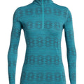 Icebreaker 250 Vertex Crystalline Ladies LS Half Zip 2020